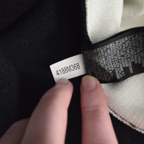 Tahari NWT Simple Sleek Black and White Comfy Golf Career Business Pencil Skirt - Picture 7 of 11